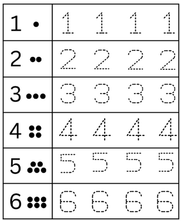 Tracing Worksheet