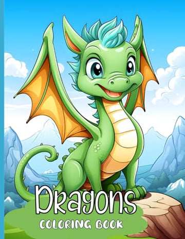 15+ Dragon Coloring Sheets - Instant Digital Download (PDF)