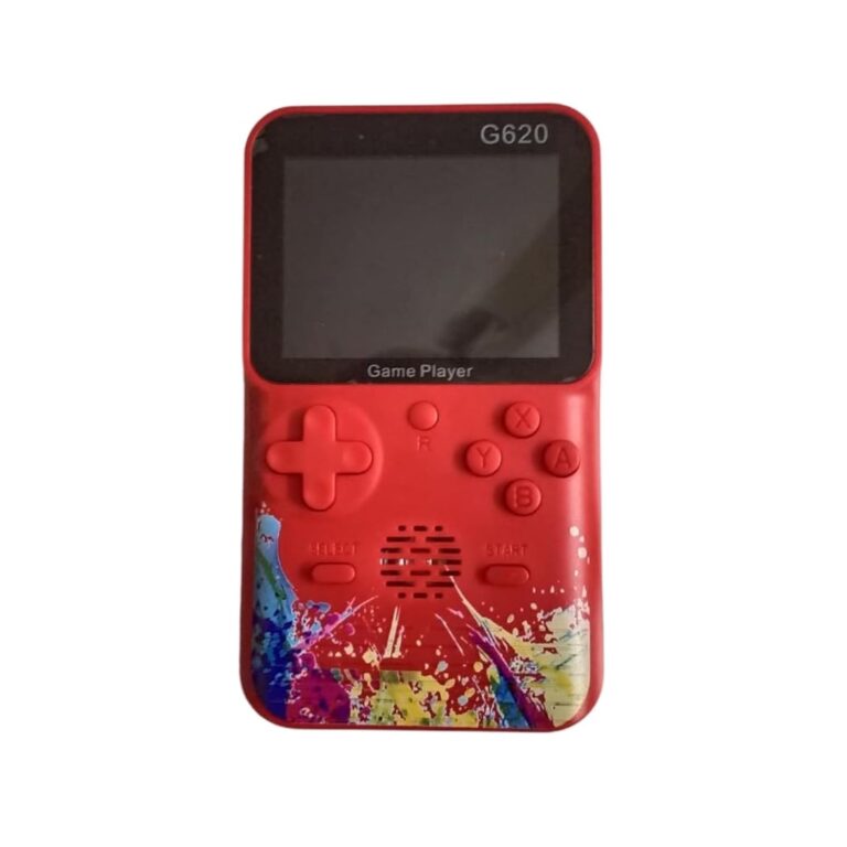 Handheld G620, 3.0 inch Screen Support Double Play Classic Games Built-in 620, Connect TV Support, Rechargeable