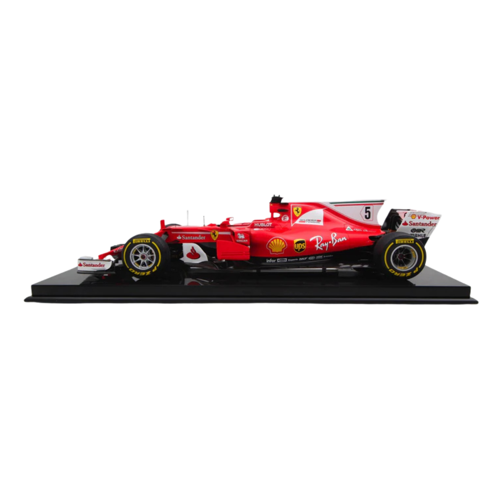 Formula 1 Remote Control Racing Car 1:12 Scale - Compatible with Ferrari SF70H (2017) | Best of Birthday Gift | Age 4+