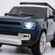 Crazinos Defender BLUE - RC SUV with LED Lights & Smoke Effect (1:16 Scale)