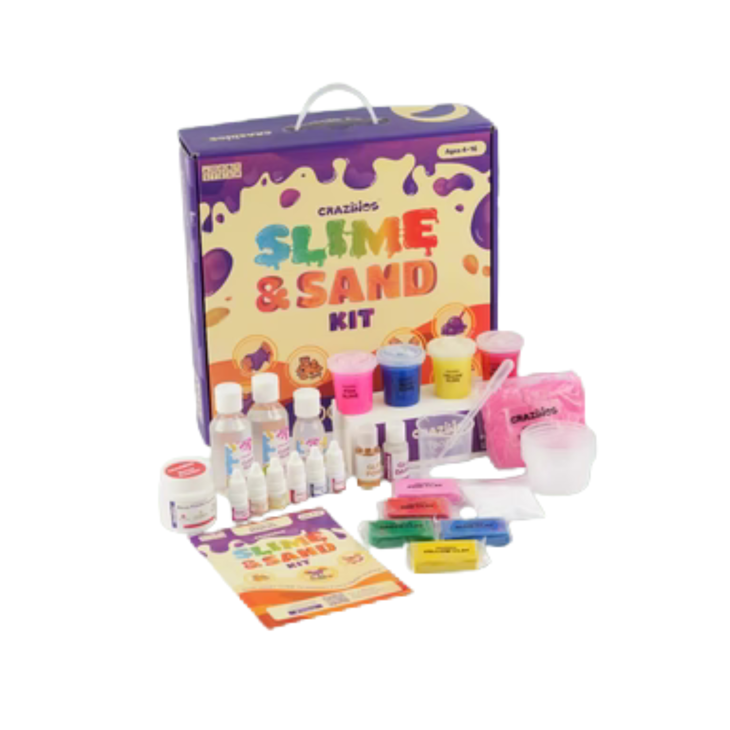 Pack of 3 Kits (Fun, Slime & Kaboom) | 250+ Science Experiments, DIY Games & Hands-On Activities | For Kids & Family Ages 4 to 60 | STEM Learning Toy Gift Set