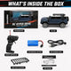 Crazinos Defender BLUE - RC SUV with LED Lights & Smoke Effect (1:16 Scale)
