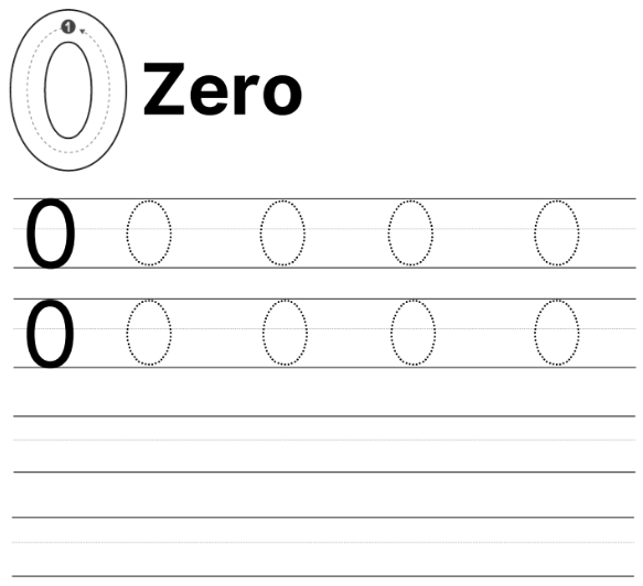 Tracing Worksheet