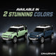 Crazinos Defender BLUE - RC SUV with LED Lights & Smoke Effect (1:16 Scale)