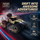 Crazinos Rock Explorer GOLDEN - RC Monster Truck with Smoke Effect (1:16, 4WD)