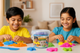 Sandoo Bucket | 1Kg Kinetic Sand for Kids with 15 Moulds & Tools | Magic Sensory Sand Toy Set for Boys & Girls Age 3+ | DIY Educational Activity Kit & Birthday Gift Idea