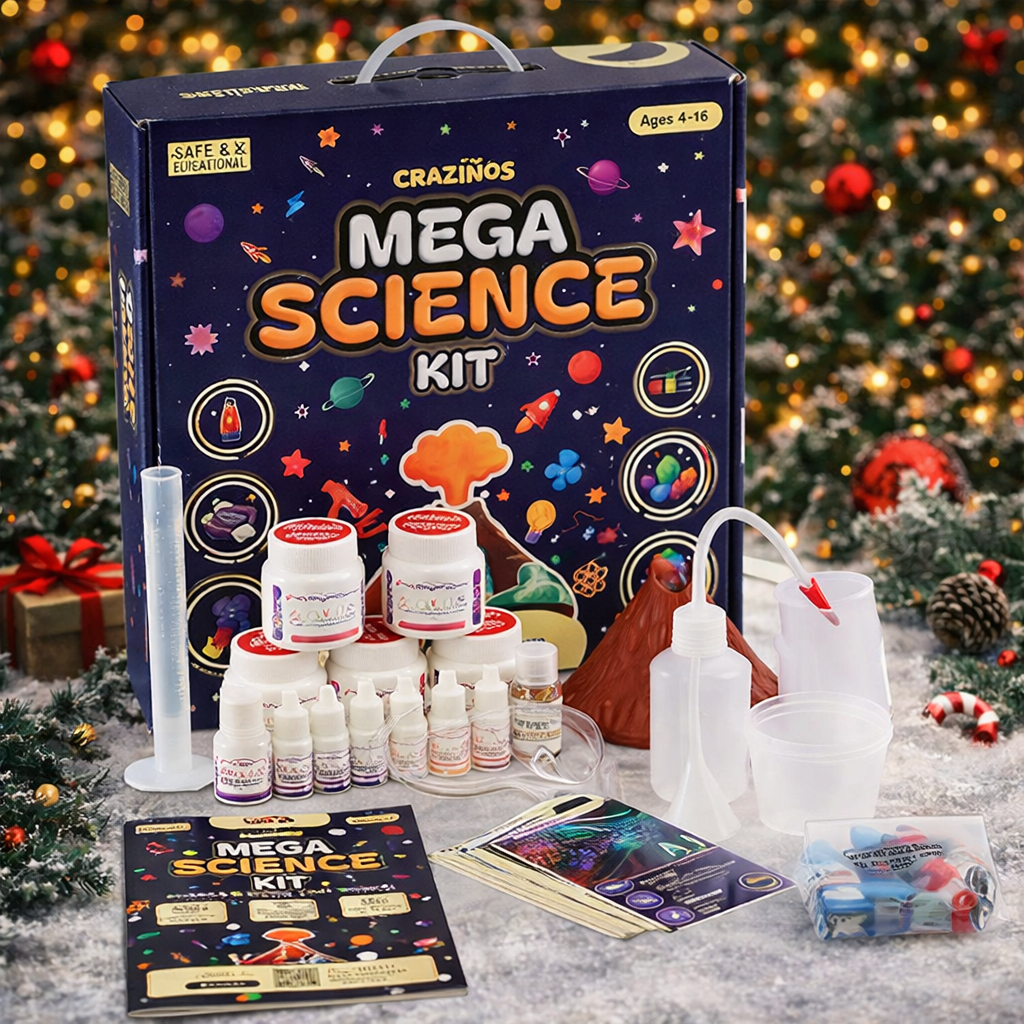 Mega Science Kit | Christmas & New Year Gift 🎄🎉 | 200+