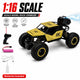 Crazinos Rock Explorer GOLDEN - RC Monster Truck with Smoke Effect (1:16, 4WD)