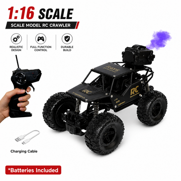 Alloy Dirt Drift RC Monster Truck - 1:16 Scale 4WD Rock Climber with Remote Control, High-Speed Off-Road Car (Multicolor)