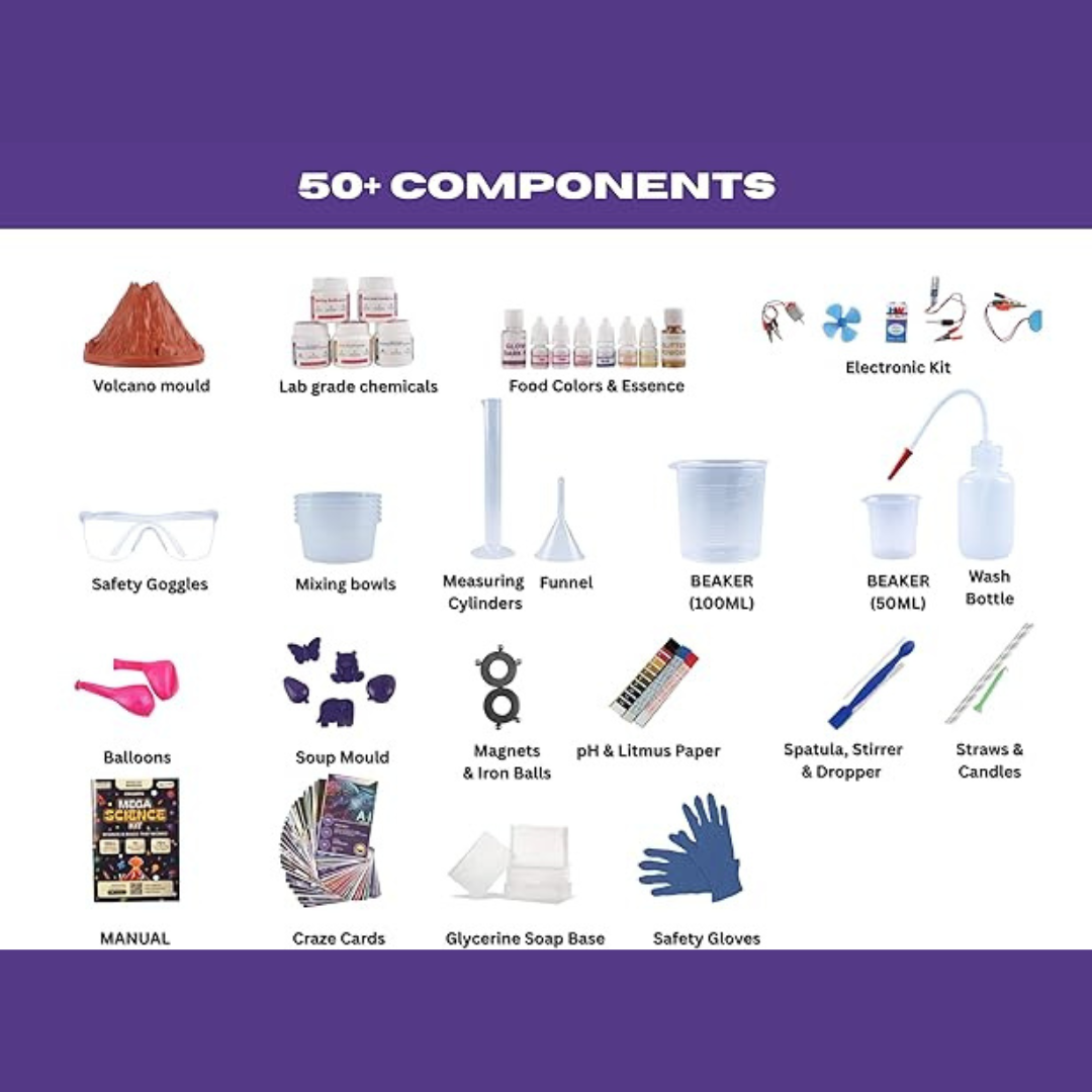 Mega Science Kit | Christmas & New Year Gift 🎄🎉 | 200+