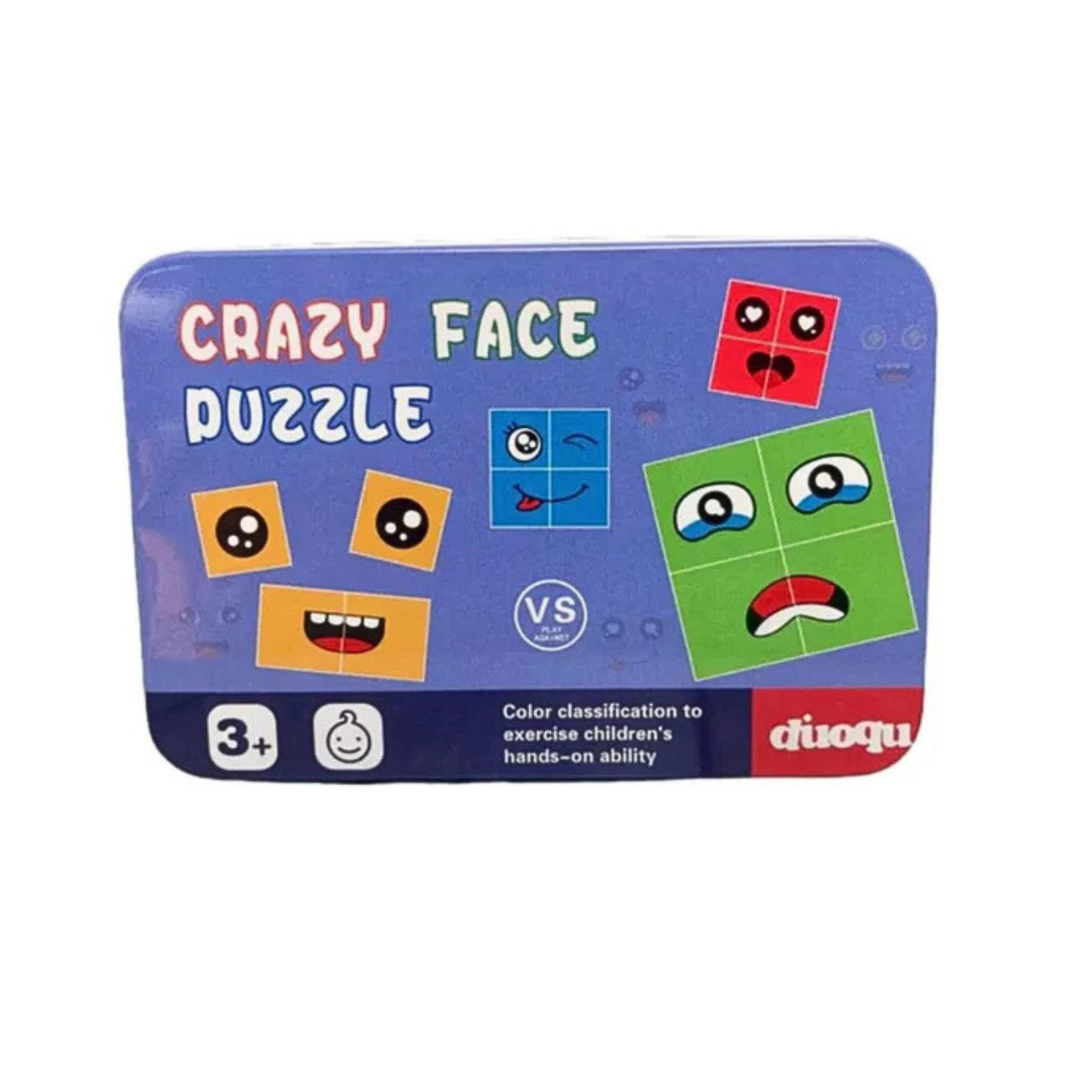 Crazinos Learning & Music Combo – 85dB Safe Headphones + Emoji Expression Cube | Boost Focus, Creativity & Playtime Fun