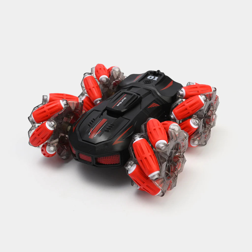 4x4 RC Stunt Car – 360° Rotation, Drift & Spray Effect, High-Speed 4WD Remote Control for Kids & Adults