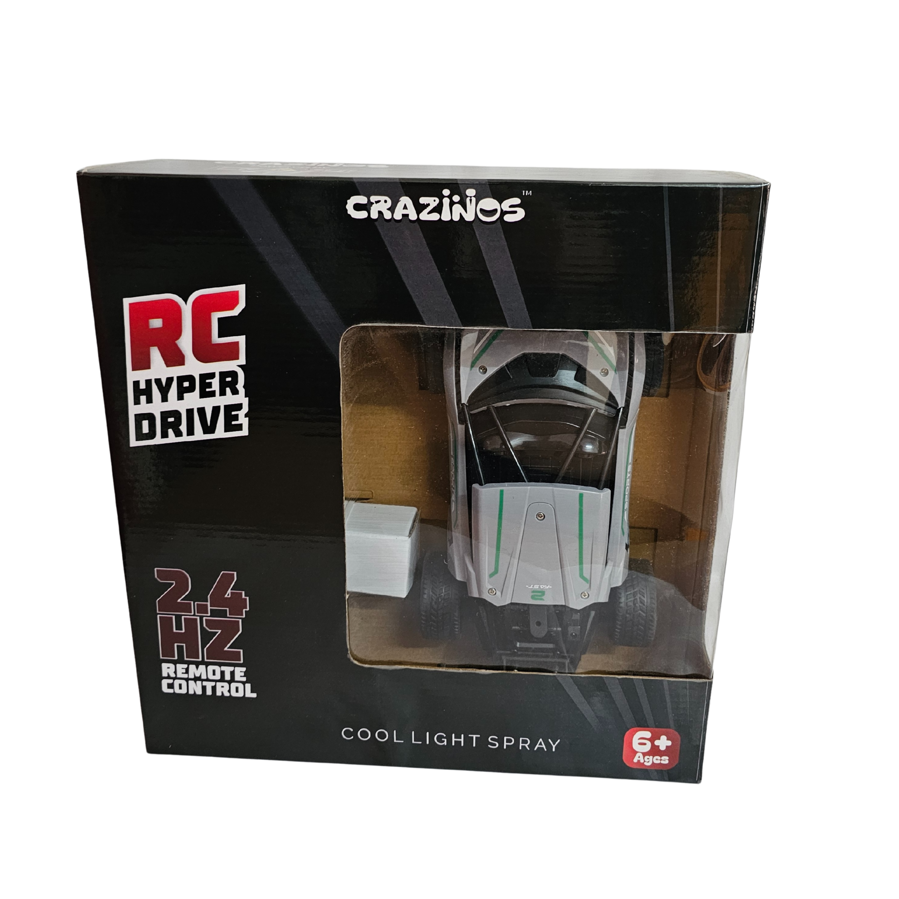 Rapid Remote Control Racing Car with EV Station | Lights, Spray and Powerful Motor for Kids 4+ | Best gift for the children