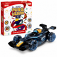 CRAZINOS Fun & Learn Games Kit & RC Drift Stunt Car Combo for Kids | 100+ Educational Activities, 6-in-1 Board Games & 1:14 Gesture Control RC Racing Car with LED Lights & Smoke Effect | STEM Learning & Racing Toy Set for Boys & Girls Age 4+ Years