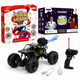 CRAZINOS Fun & Learn Games Kit with Slime & Clay Sensory Play Set and Off-Road RC Monster Truck Combo for Kids | 100+ STEM Activities, Creative Learning Toys & Rechargeable Remote Control Racing Truck | Educational Gift for Boys & Girls Age 5–12 Years