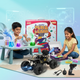 CRAZINOS Fun & Learn Games Kit with Glow in Dark Science Kit and Off-Road RC Monster Truck Combo for Kids | 100+ Activities, 20+ STEM Experiments & Rechargeable RC Car Toy | Learning, Science & Racing Gift Set for Boys & Girls Age 4–18 Years