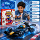 CRAZINOS Fun & Learn Games Kit & RC Drift Stunt Car Combo for Kids | 100+ Educational Activities, 6-in-1 Board Games & 1:14 Gesture Control RC Racing Car with LED Lights & Smoke Effect | STEM Learning & Racing Toy Set for Boys & Girls Age 4+ Years