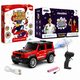 CRAZINOS Ultimate STEM Fun Combo for Kids | 100 in 1 Games & Learning Kit with G-Class RC SUV Car and Soap & Crystal Science Kit | Rechargeable RC Car, DIY STEM Toys & Birthday Gift Set for Boys & Girls Ages 4–18 Years