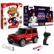 CRAZINOS Ultimate STEM Fun Combo for Kids | 100 in 1 Games & Learning Kit with G-Class RC SUV Car and Glow in Dark Science Kit | Rechargeable RC Car, 20+ DIY STEM Activities & Birthday Gift Set for Boys & Girls Ages 4–18 Years