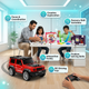 CRAZINOS 3-in-1 Fun & Learning Toy Combo for Kids | 100 in 1 Activity Kit, Rechargeable G-Class RC Car with LED Smoke Effect & Scented DIY Slime Kit