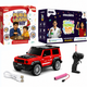 CRAZINOS 3-in-1 Fun & Learning Toy Combo for Kids | 100 in 1 Activity Kit, Rechargeable G-Class RC Car with LED Smoke Effect & Scented DIY Slime Kit