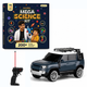 CRAZINOS Mega Science Kit & RC Defender Car Combo for Kids | 200+ STEM Science Experiments Kit with RC SUV Car, LED Lights, Smoke Effect & Extra Battery | Educational Toy Set for Boys & Girls Age 4-16 Years