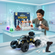 CRAZINOS Mega Science Kit & Off Road RC Monster Truck Combo for Kids | 200+ STEM Science Experiments Kit with Rechargeable Remote Control Monster Truck, LED Headlights & 2.4GHz Remote | Educational & Off Road Toy Set for Boys & Girls Age 4-16 Years