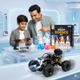 CRAZINOS Mega Science Kit & Off Road RC Monster Truck Combo for Kids | 200+ STEM Science Experiments Kit with Rechargeable Remote Control Monster Truck, LED Headlights & 2.4GHz Remote | Educational & Off Road Toy Set for Boys & Girls Age 4-16 Years