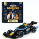 CRAZINOS Mega Science Kit & RC Drift Stunt Car Combo for Kids | 200+ STEM Science Experiments Kit with 1:14 Scale 4WD Gesture Control Racing Car, LED Lights, Smoke Effect & 360° Stunts | Educational Toy Set for Boys & Girls Age 4-16 Years