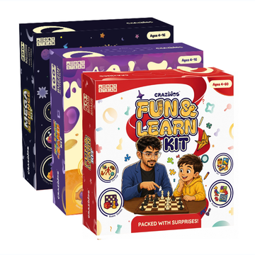 Pack of 3 Kits | Entire Family | Ages 4 to 60 | 350+ Experiments, Games and Hands-On activities