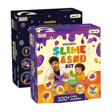2 Kits | Mega Science Kit + Slime & Sand Kit Combo | For 8-10 learners | Ages 4-16