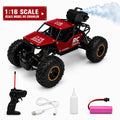 Crazinos Rock Explorer RED - RC Monster Truck with Smoke Effect (1:16, 4WD)