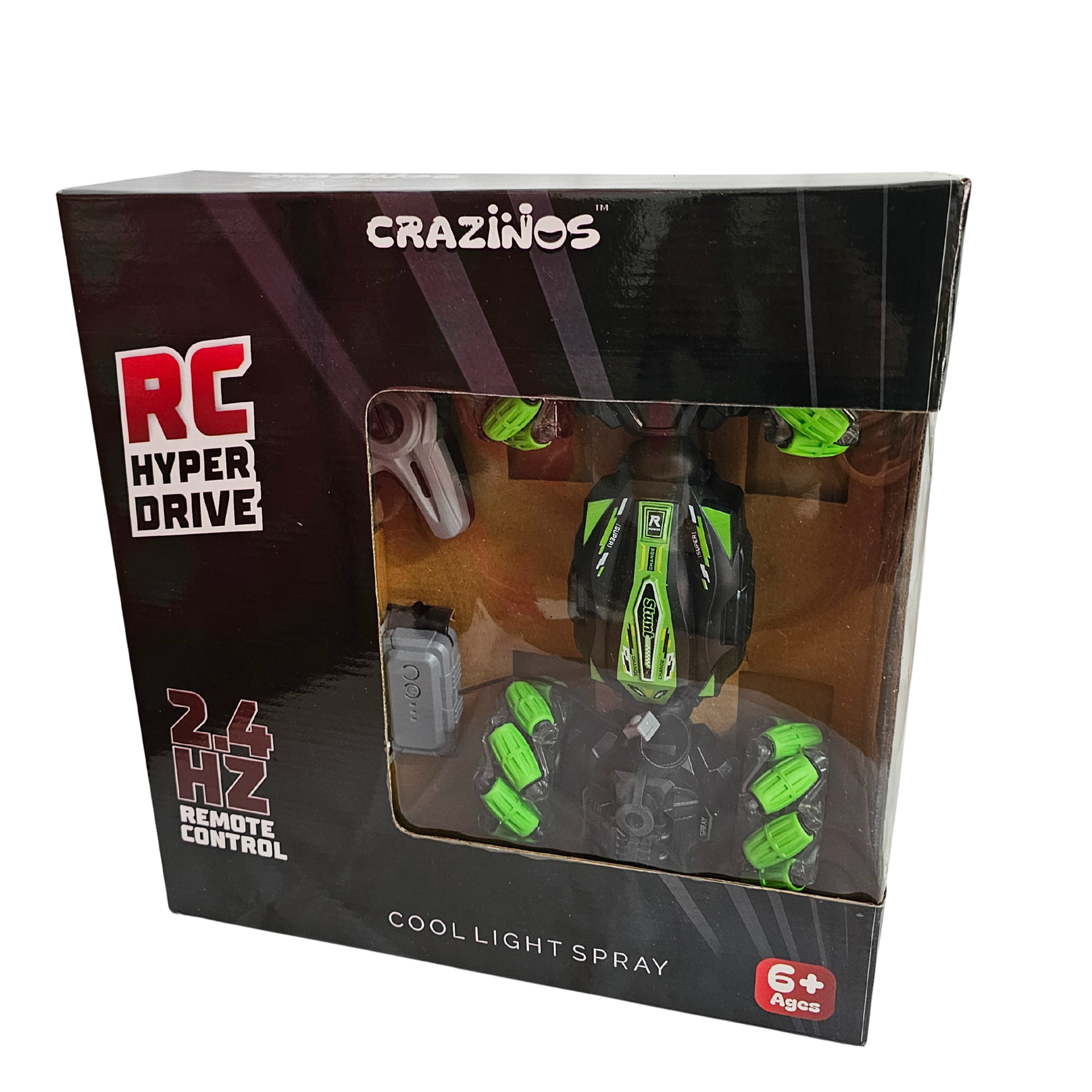 RC Stunt Car with Gesture Sensor, 2.4Ghz 4WD Double-Sided Off-Road Vehicle, 360 Degree Flips with Lights and Music for Kids Birthday Gift