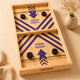 Crazinos Wooden String Hockey Game | Fast Sling Puck Board Game for Kids & Adults | Premium Wooden Tabletop Game with 8 Pucks | Family Fun & Party Game