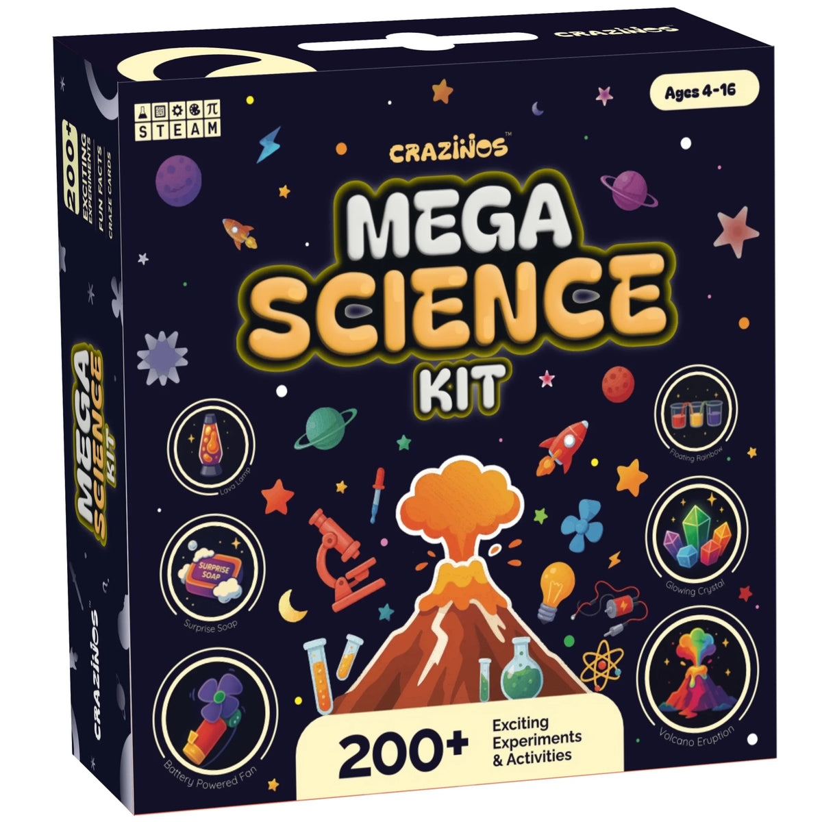 Fun Kit Fun Kit 2 Kits | Fun & Learn Kit + Mega Science Kit Combo | For 8-10 Learners ...