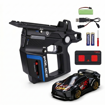 CRAZINOS RC Racing Car | 2.4G Remote Control Car with Lights, Sound & Rubber Tyres | High Speed Toy Car for Kids Age 4+