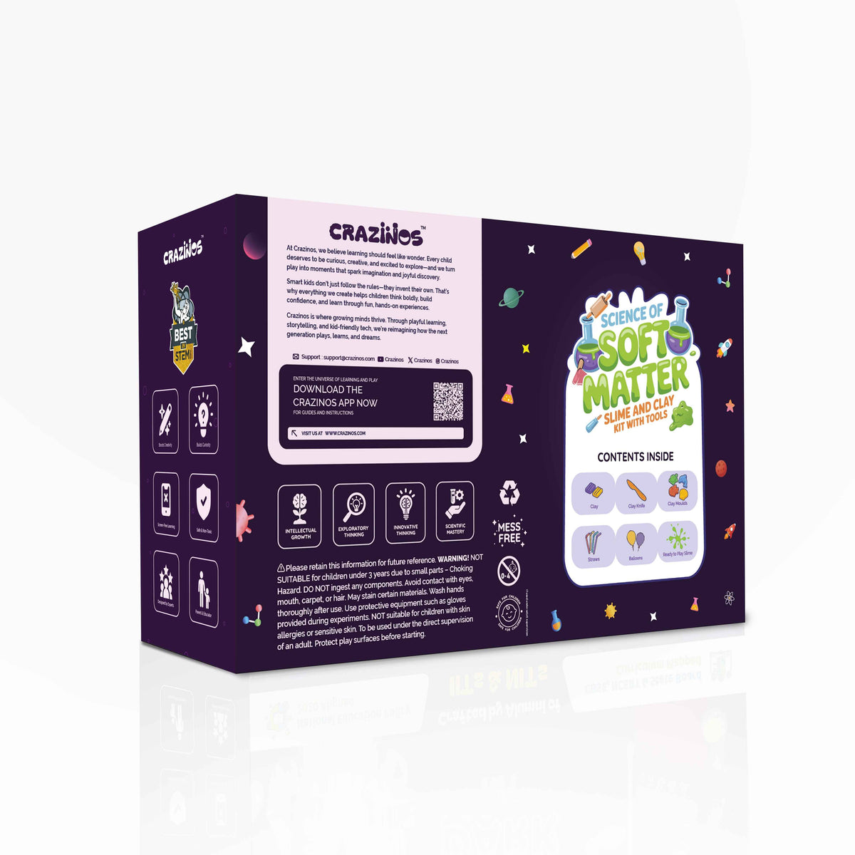 Science Soft Toy Science Of Soft Matter Slime and Clay Kit With Tools | STEM Sensory Pl ...